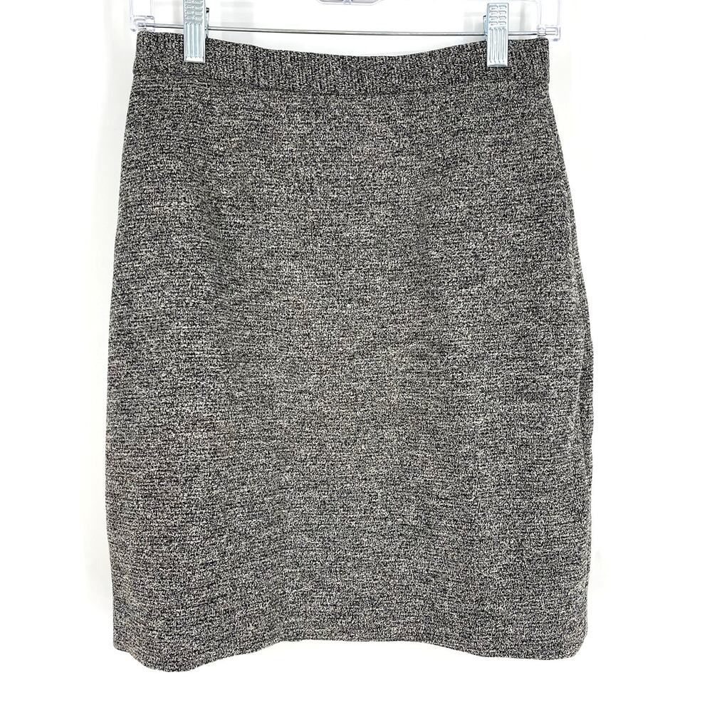 Zara Classic Concepts Black & White Mini Pencil Skirt Size 10‎